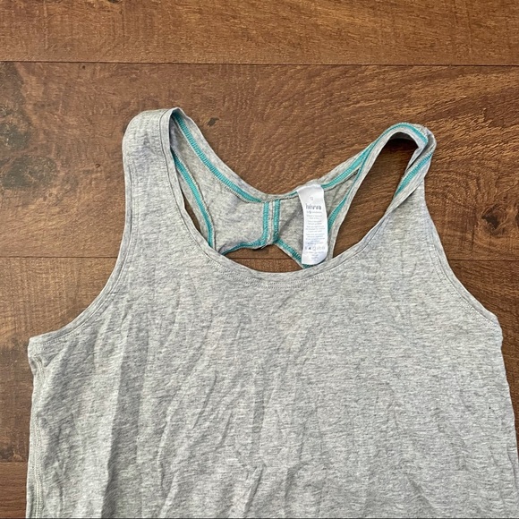 Girls ivivva by Lululemon gray tank sz 12 - Picture 2 of 6